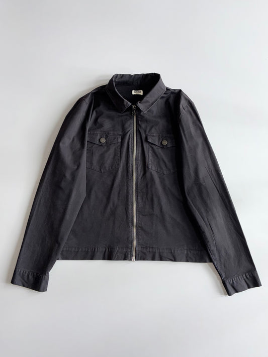 Weekday | Tiger Embroidered Black Zip  Embroidered Jacket (M)