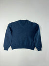Polo Ralph Lauren V-Neck Sweater with Red Pony-(L)