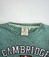 Cambridge University Embroidered Crest Sweatshirt – Sage Green (L)