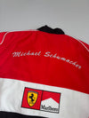 Vintage Ferrari F1 Michael Schumacher World Championship Marlboro Vodafone Racing Bomber Jacket (XL)