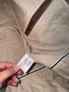 Vintage Brown Suede Leather Jacket (L)