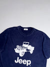 Jeep Navy Blue Vintage Willys Graphic T-Shirt (L)