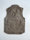 Carhartt x John Deere Embroidered Canvas Work Vest – Khaki(S)