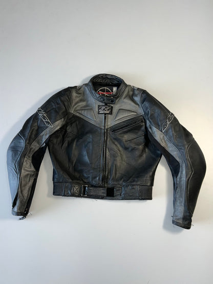 ZSuper Premium Original BOSE Leather Racing JACKET (PADDED (XS/S)