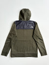The North Face Grid Fleece Half-Zip Hoodie – Olive (XS)