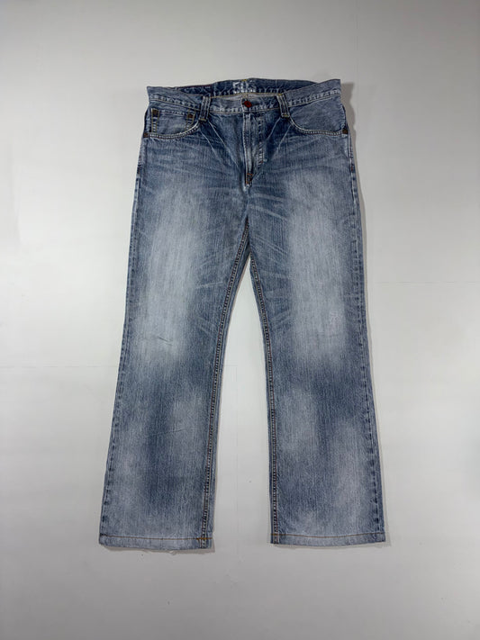 Edwin Blue Trip 503  Bootcut Jeans (W:38) (L:43)