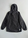 Hummel Black Hooded Lightweight Windbreaker Jacket (S)