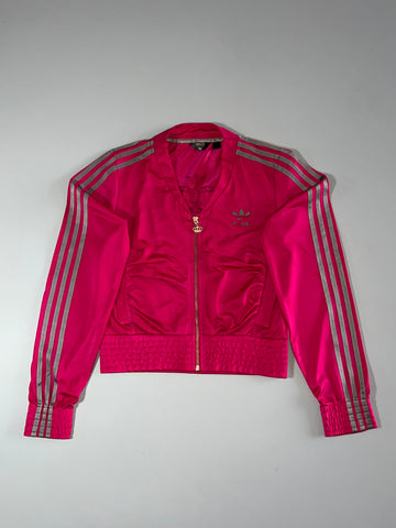 Rare Adidas Originals x Missy Elliott "Respect M.E." Pink Track Jacket women's (XS/S)