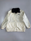 Nike Big Swoosh Reversible Sherpa Fleece & Ripstop Jacket (L/XL)