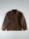 Celio Brown Cotton Harrington Work Jacket (M/L)