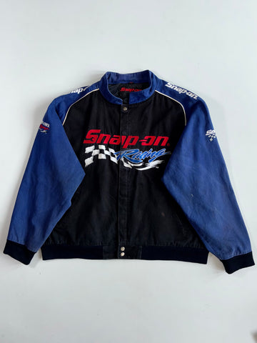 Snap-on | Black & Blue Racing Jacket (2Xl/3Xl)