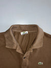 Lacoste | Vintage Pique Polo | Olive Brown (L)