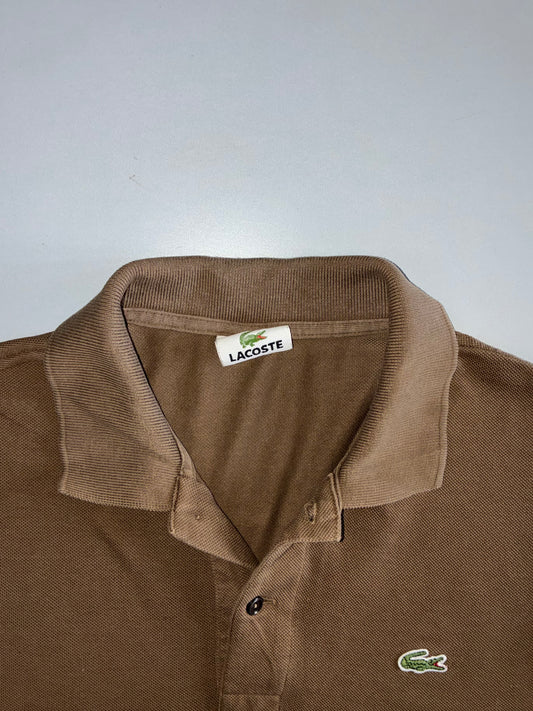 Lacoste | Vintage Pique Polo | Olive Brown (L)