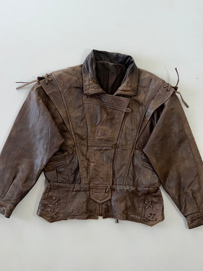 !                                                                                                                                                                                                            Ultra Premium Original Leather Jacket (RARE) (M/L)