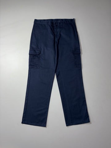 Dickies Navy Cargo Pants (W:35) (L:43)
