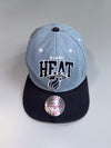 Mitchell & Ness | Miami Heat NBA Snapback | Chambray/Navy | Adjustable