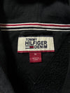 Tommy Hilfiger Denim Big Flag Logo Black Pullover Hoodie (M)