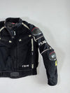 FLM Hardshell Armored Textile Motorcycle Jacket (XS)