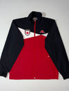 Kappa Canada Colorblock Full-Zip Track Jacket – Red/Black (S)