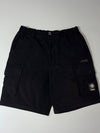 Jeep Black Utility Cargo Shorts (W:26) (L:19)