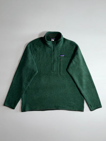 Patagonia Better Sweater Quarter Zip Green (XL)