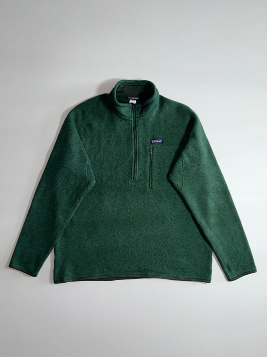 Patagonia Better Sweater Quarter Zip Green (XL)