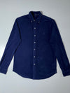 Polo Ralph Lauren Featherweight Mesh Button-Down Shirt – Navy, (M)