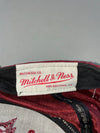 Mitchell & Ness Cleveland Cavaliers Burgundy Suede Snapback – Tonal Embroidered Logo, Perforated Brim (Adjustable)
