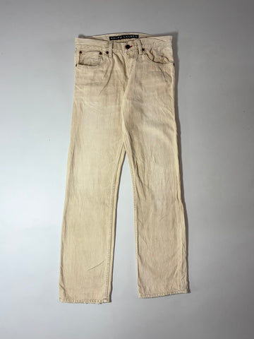 Ralph Lauren Cream Denim Jeans – (W:30) (L:39)