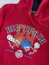 Big Train Osaka Graphic Print Hoodie – Maroon, (M)