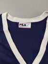 FILA Varsity Letter "F" Knit Cardigan (M)
