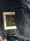 Echt Leder Black Leather Motorcycle Jacket Genuine German Leather Biker Jacket, (S/M)