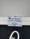 Vintage Champion Black Cotton Logo Shorts (W:34) (L:21)