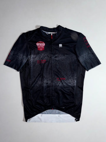 Sportful Strade Bianche Gran Fondo Black Cycling Jersey (M)