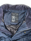 K2 Navy Diamond Quilted Corduroy Collar Jacket women's (XL)