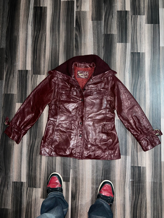 ZUltra Premium Rare Women Original Leather Jacket (XS/S)