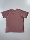 Adidas Originals | 3-Stripes Ringer Tee | Mauve/Cream (L)