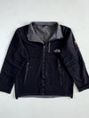 The North Face Summit Series Softshell Jacket – Black with Grey Fleece Lining (L)