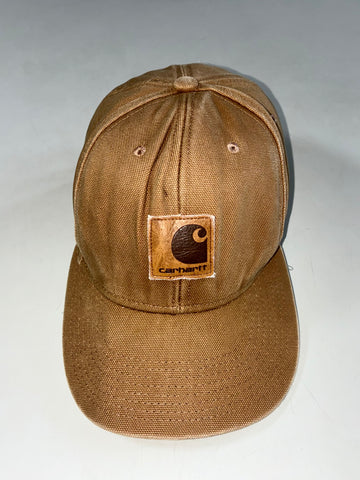 Carhartt WIP x Starter Logo Patch Brown Duck Canvas Cap (Adjustable)