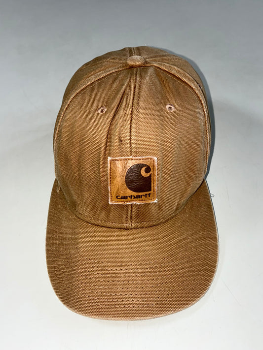 Carhartt WIP x Starter Logo Patch Brown Duck Canvas Cap (Adjustable)