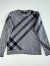 Burberry London Mega Check Knit Sweater – (S)