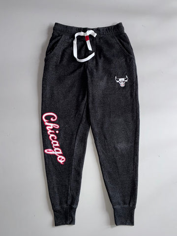 Chicago Bulls Sportiqe Fleece Joggers ( L 38 W 30)