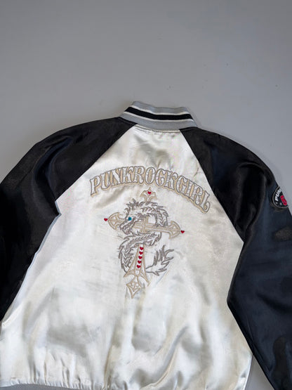 !      Skull Embroidered RARE Japnese Sukajan Jacket (S/M)