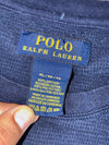 Polo Ralph Lauren Thermal Waffle Knit Long Sleeve  Navy Blue, Men’s (2XL)