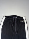 Vintage 90s Polo Sport Ralph Lauren Black Side Stripe Sweatpants (W:32) (L:40)