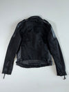 Be Edgy Deconstructed Distressed Leather Biker Jacket (M)