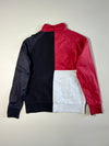 Tommy Hilfiger Colorblock Hybrid Zip-Up Track Jacket – | (M)