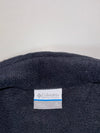 Columbia Black Fleece Zip-Up Jacket – Embroidered Logo, (S)
