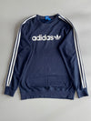 Adidas Navy Blue Crewneck Sweatshirt (S/M)