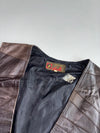 Lordman World Vintage Brown Leather Vest (M)
